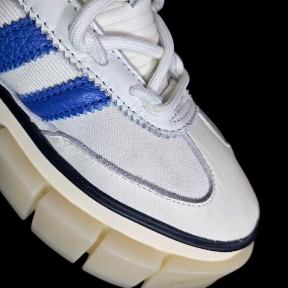 Adidas Ivy Park Super Sleek Sneakers White Chunky Platform Flatform Leather 7.5 - Picture 13 of 16